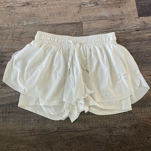 luogongzi 2 in 1 Flowy Running Shorts for Women Gym Yoga Athletic Womens Workout